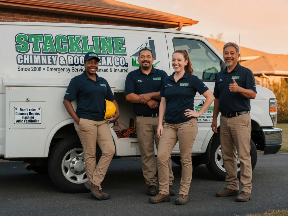 Chimney flashing repair company in Haddam, CT